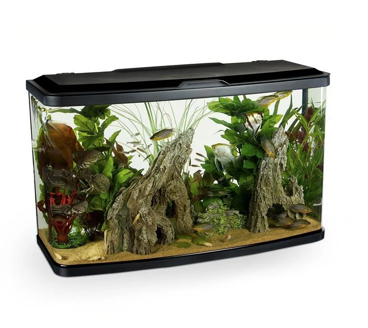 Marina Vue 87L Aquarium Schwarz